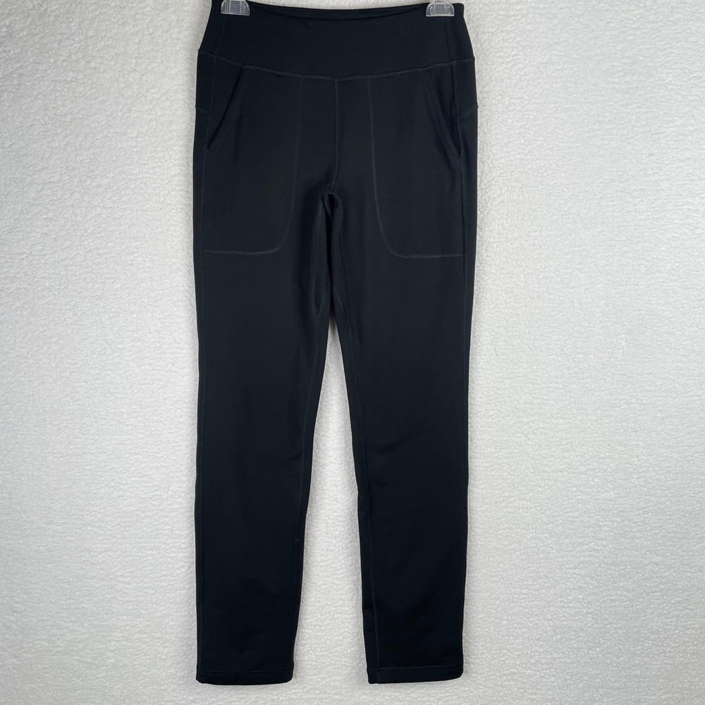 Duluth Trading Co Noga Classic Slim Leg Pants Black High Rise XS Regular - Picture 2 of 10